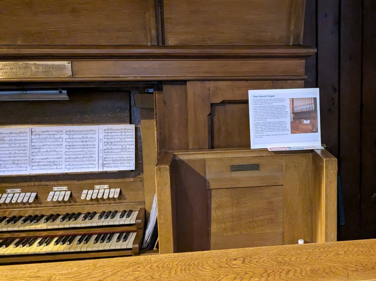 St. Peter and St. Paul's Church Old Brampton - Heritage Open Day Display-5