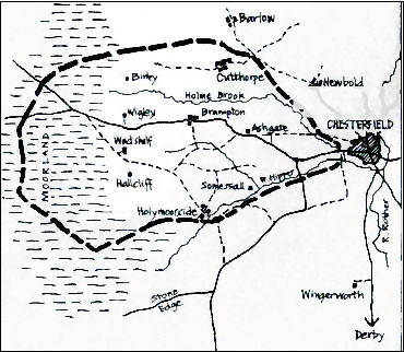 Original Parish Map - Old Brampton Church