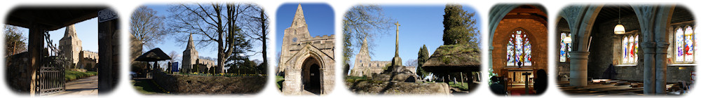 St. Peter and St. Paul's Church Old Brampton - Collage
